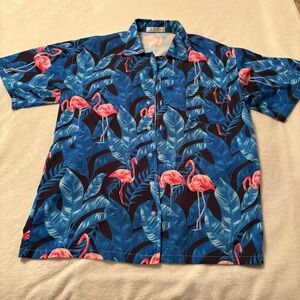 Tropical Flamingo Hawaiian Shirt